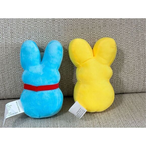 6” Plush PEEPS Baker and Superstar Rockstar Easter Bunny Peeps - Picture 4 of 8